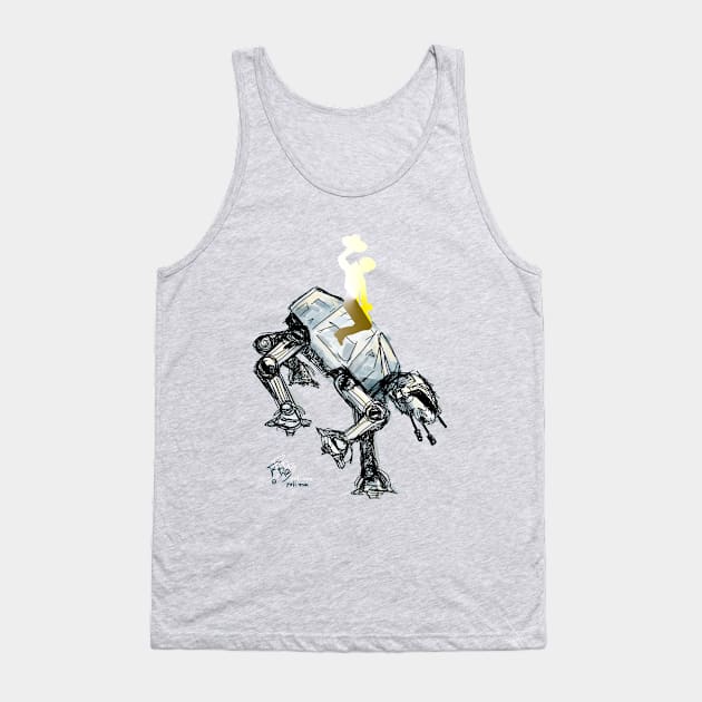 PLANET HØTH, LET 'ER BUCK! (colours) Tank Top by Yeti Ink ~ Yeti307